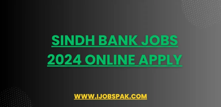 Sindh Bank Jobs 2024 Online Apply