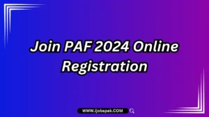 Join PAF 2024 Online Registration