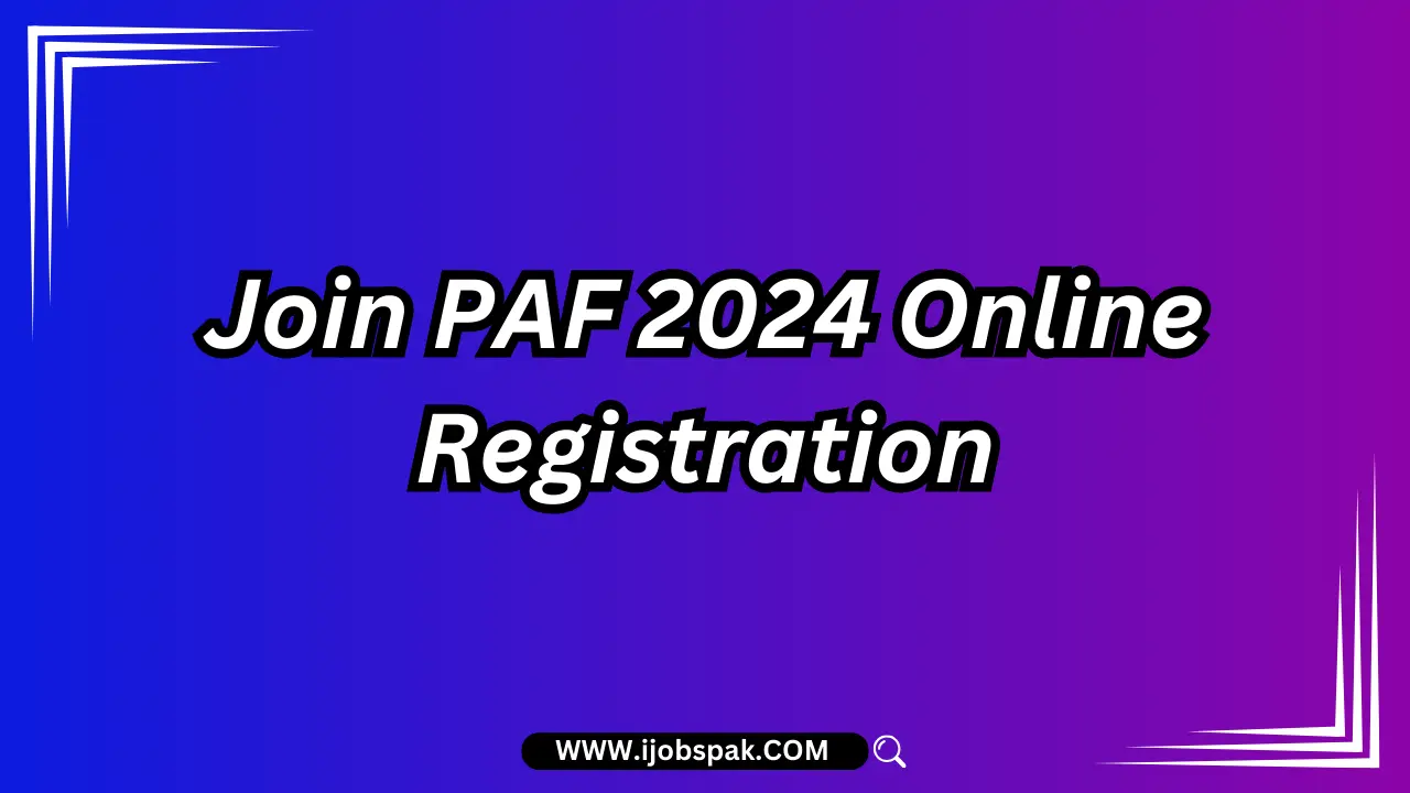 Join PAF 2024 Online Registration