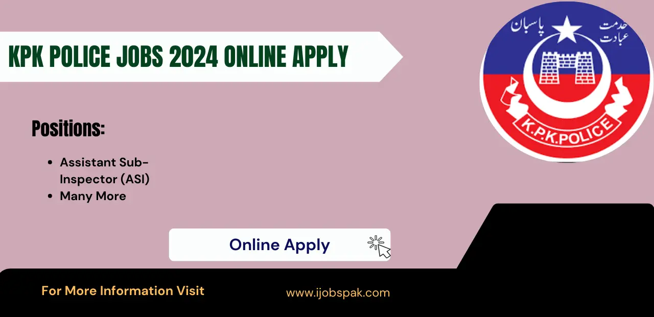 KPK Police Jobs 2024 Online Apply