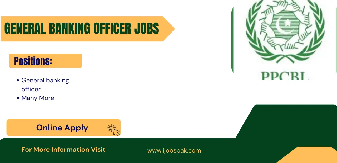 General Banking Officer Jobs In The Punjab Provincial Bank Online Apply