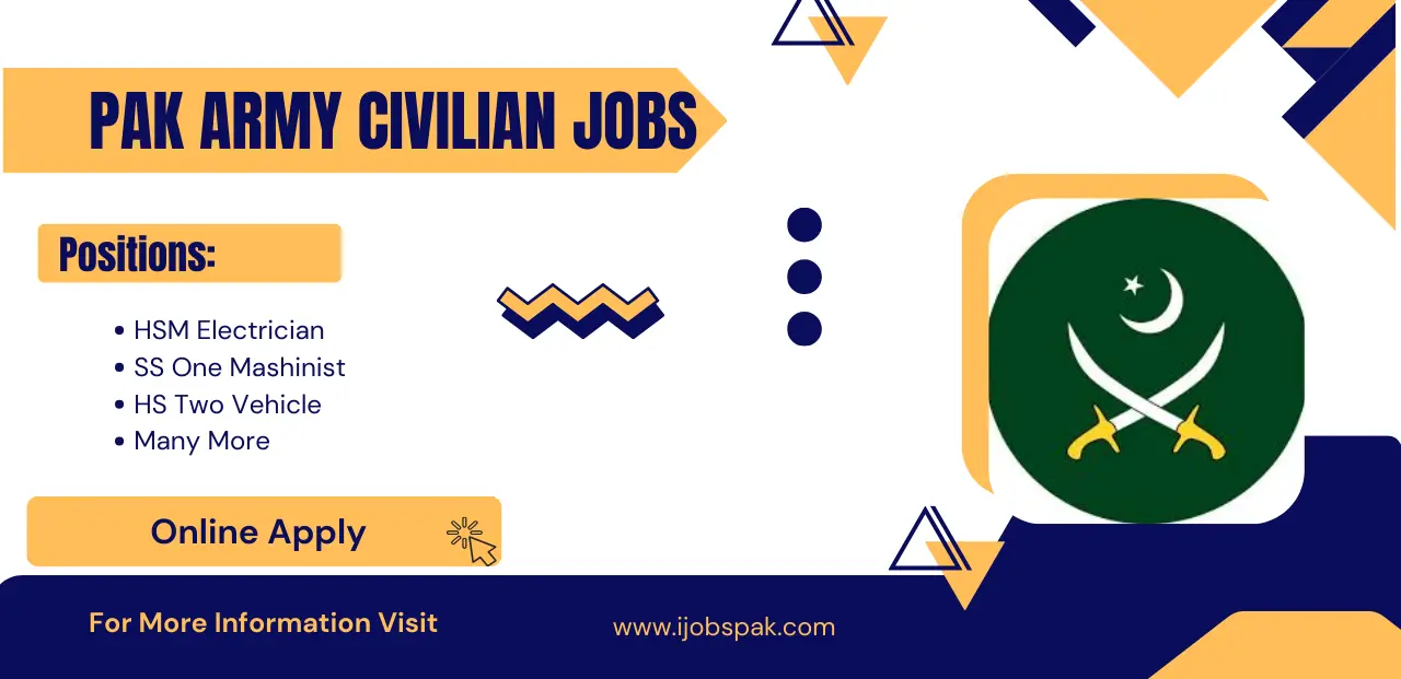 Pak Army Civilian Jobs 2024 Advertisement Online Apply